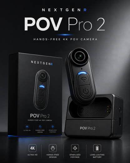 NEXTGENR POV PRO 2 — Capture Life Hands-Free