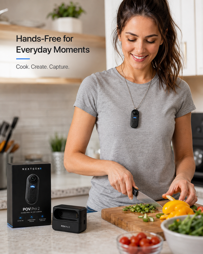 NEXTGENR POV PRO 2 — Capture Life Hands-Free
