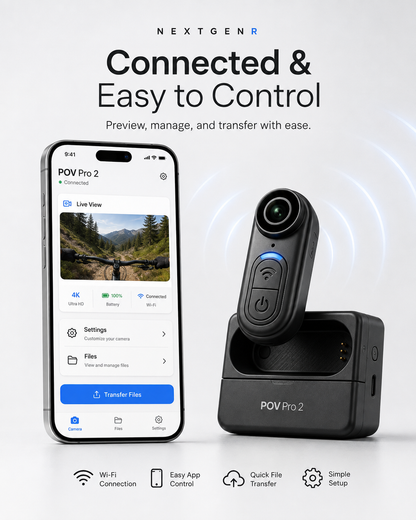 NEXTGENR POV PRO 2 — Capture Life Hands-Free